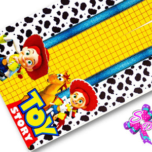 LBP07038 - Listón Estampado de 7,5 cm - Toy Story (Tira de 82 cm)