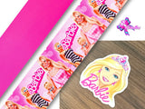PXQ00164 - 1 Listón Estampado + 1 Listón Unicolor + 1 Resina para Moño