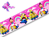 LBP06162 - Listón Estampado de 5,0 cm - Minions (por metro)