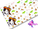 LBP07341 - Listón Estampado de 7,5 cm - Snoopy (por Tira)