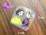 PDTF0085 - Planchable DTF de 7cm x 7cm - Blancanieves
