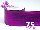LBM07008 - Listón Metalico de 7,5 cm - Morado (por metro)