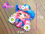 CMS10183 - Shaker de 7cm x 7cm - Vaquera