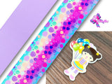 PXQ00571 - 1 Listón Estampado + 1 Listón Unicolor + 1 Resina para Moño