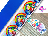 PXQ00174 - 1 Listón Estampado + 1 Listón Unicolor + 1 Resina para Moño