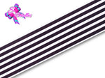 LBP07200 - Listón Estampado de 7,5 cm - Rayas (por metro)