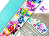PXQ00178 - 1 Listón Estampado + 1 Listón Unicolor + 1 Resina para Moño