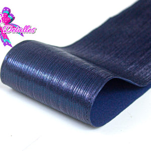 LBM07009 - Listón Metalico de 7,5 cm - Azul Marino (por metro)