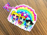 CM00044 - Resina de 5cm x 4cm - Chicas Super poderosas