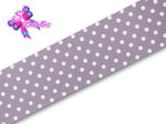 LBP07234 - Listón Estampado de 7,5 cm - Puntos (por metro)