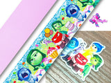 PXQ00182 - 1 Listón Estampado + 1 Listón Unicolor + 1 Resina para Moño