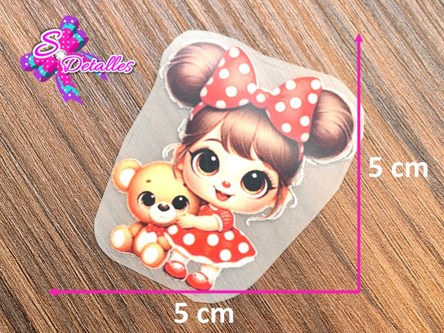 PDTF0046 - Planchable DTF de 5cm x 5cm - Muñeca – SDetalles