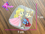 PDTF0086 - Planchable DTF de 7cm x 7cm - Bella Durmiente