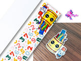 PXQ00391 - 1 Listón Estampado + 1 Listón Unicolor + 1 Resina para Moño