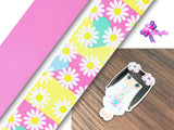 PXQ00592 - 1 Listón Estampado + 1 Listón Unicolor + 1 Resina para Moño