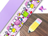 PXQ00393 - 1 Listón Estampado + 1 Listón Unicolor + 1 Resina para Moño