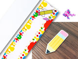 PXQ00398 - 1 Listón Estampado + 1 Listón Unicolor + 1 Resina para Moño