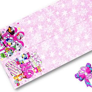 LBP27434 - Listón Estampado de 7,5 cm - Navidad (Tira)