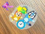 PDTF0035 - Planchable DTF de 7cm x 7cm - Bluey