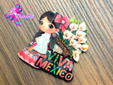 CMS10087 - Shaker de 7cm x 7cm - Muñeca