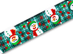 LBP26143 - Listón Estampado de 5,0 cm - Navidad (por metro)