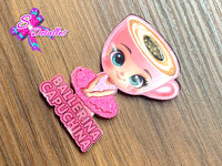 CMS10078 - Shaker de 5cm x 7cm - Ballerina Capuchina