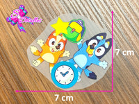 PDTF0035 - Planchable DTF de 7cm x 7cm - Bluey