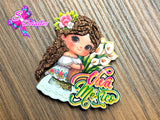 CMS10089 - Shaker de 7cm x 7cm - Muñeca
