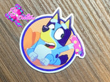 CM00176 - Resina de 5cm x 5cm - Bluey