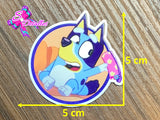 CM00176 - Resina de 5cm x 5cm - Bluey