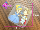 PDTF0088 - Planchable DTF de 7cm x 7cm - Cenicienta