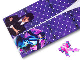 LBP07189 - Listón Estampado de 7,5 cm - Merlina (Tira de 80 cm)
