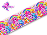 LBP07085 - Listón Estampado de 7,5 cm - Ositos (por metro)