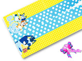 LBP07259 - Listón Estampado de 7,5 cm - Bluey (por tira de 81 cm)