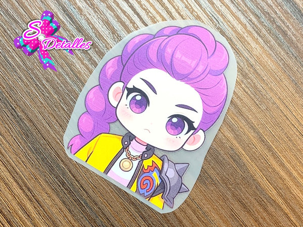 PDTF0037 - Planchable DTF de 6cm x 7cm - Huntrix