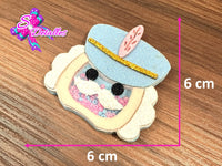 CMS40009 - Shaker de 6cm x 6cm - Navidad