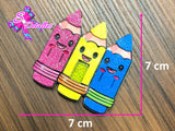 CMS10091 - Shaker de 7cm x 7cm - Creyones