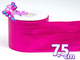 LBM07012 - Listón Metalico de 7,5 cm - Fucsia (por metro)