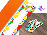 PXQ00425 - 1 Listón Estampado + 1 Listón Unicolor + 1 Resina para Moño