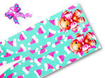LBP27437 - Listón Estampado de 7,5 cm - Navidad (Tira)