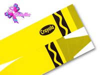 LBP07108 - Listón Impreso de 7,5 cm - Crayola (Tira de 81 cm)