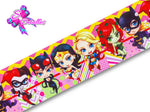 LBP07214 - Listón Estampado de 7,5 cm - Superheroes (por metro)