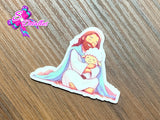 CM00027 - Resina de 5cm x 4cm - Jesus