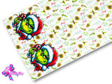 LBP27466 - Listón Estampado de 7,5 cm - Navidad (por tira)