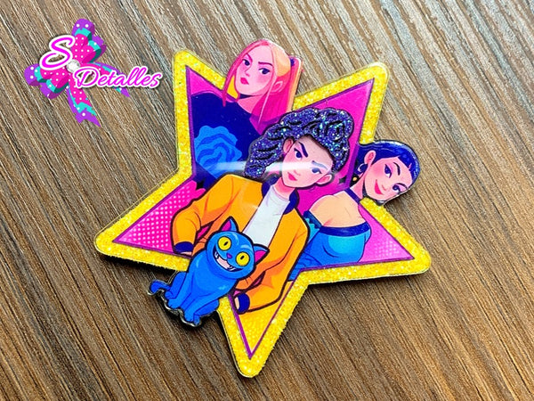 CMSI0017 - Shaker Importado de 6cm x 6cm - Huntrix