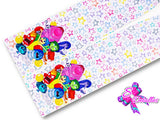 LBP07197 - Listón Estampado de 7,5 cm - Intensamente (Tira de 82 cm)