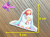 CM00027 - Resina de 5cm x 4cm - Jesus