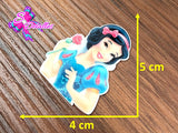 CM00145 - Resina de 4cm x 5cm - Blancanieves