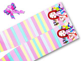 LBP07442 - Listón Estampado de 7,5 cm - Lara Campos (por tira)