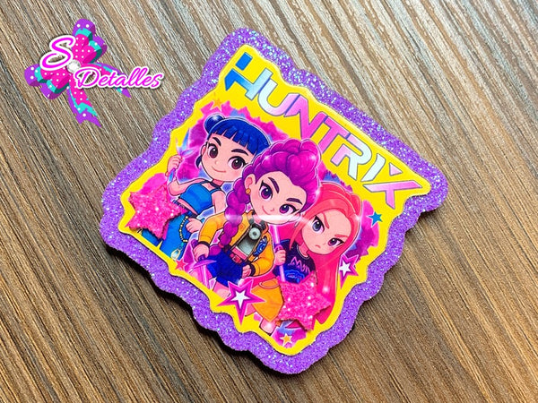 CMSI0018 - Shaker Importado de 6cm x 6cm - Huntrix